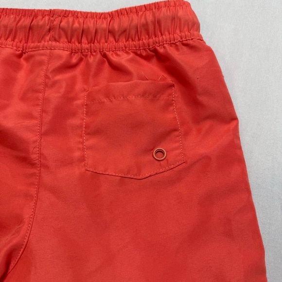 Caribbean Joe Vibrant Orange Color Changing Swim Trunks - Picture 3 of 6